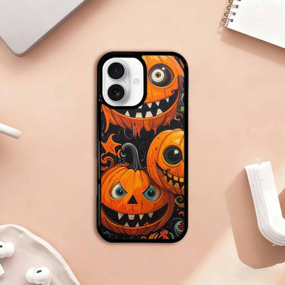 iPhone 17 Case — Cartoon Pumpkin Monster Cartoon Cute, Unique Phone Case Design