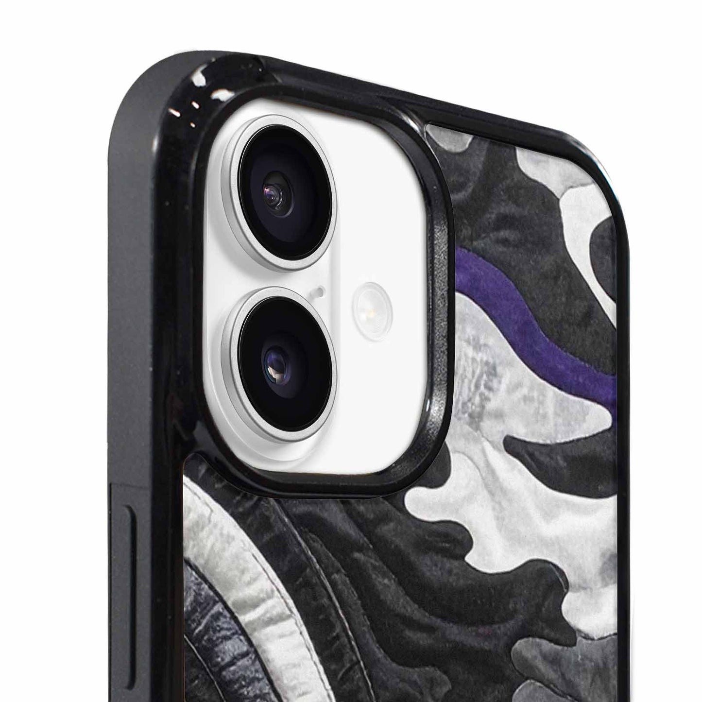 iPhone 17 Case — Vivid Camo Asexual Camo, Custom Phone Case