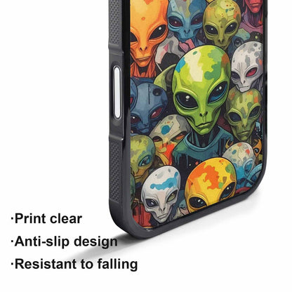 iPhone 17 Pro Max Case — Aliens Camo Aliens Alien Scifi, Unique Phone Case Design