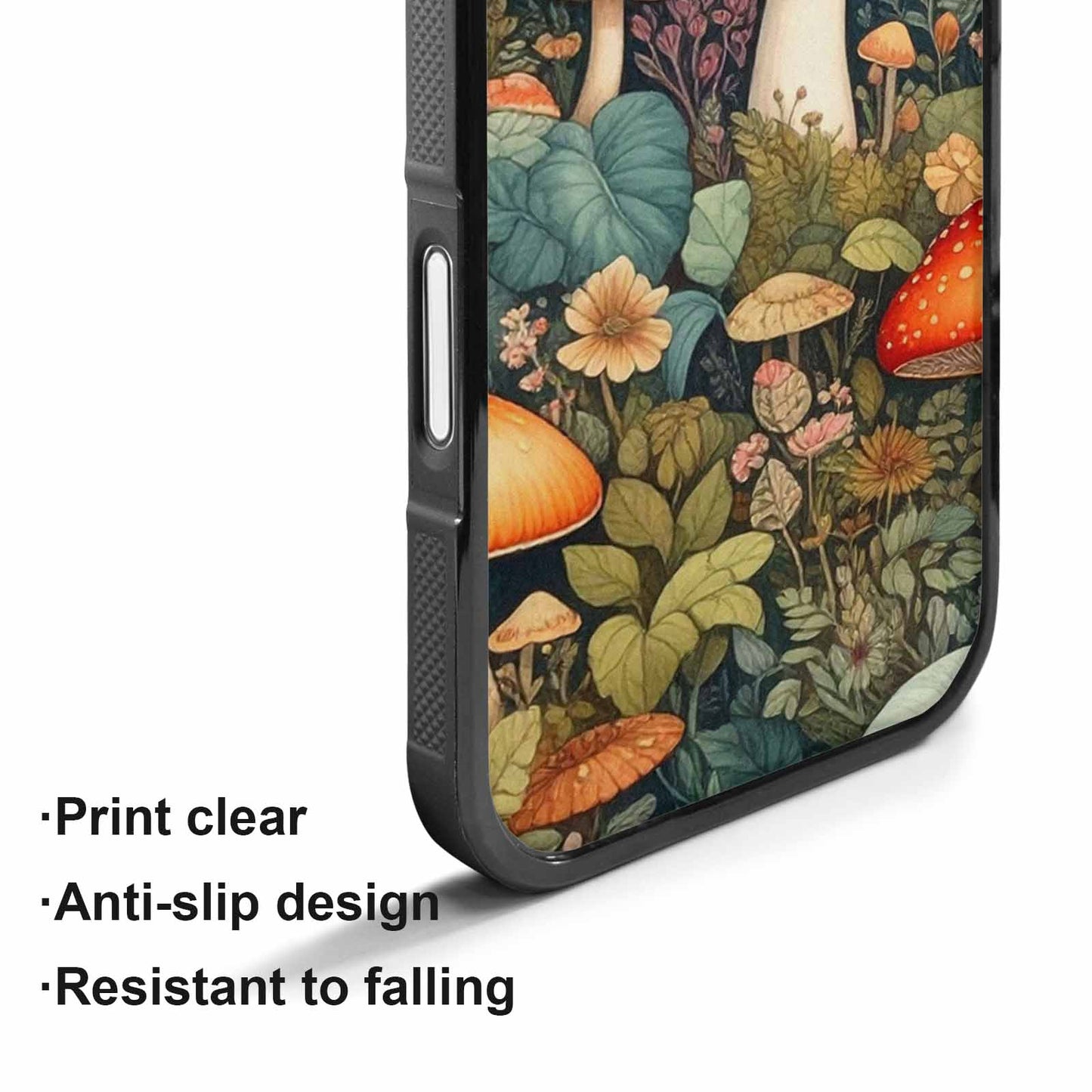 iPhone 17 Case — Mushrooms Botanicalmushrooms P Nqy Floral, Custom Print Case Cover