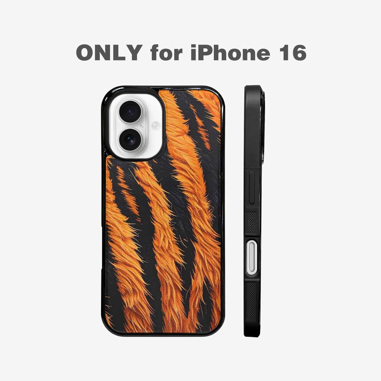 iPhone 16 Case — Bold Tiger Stripe, Custom Designed Case Cover
