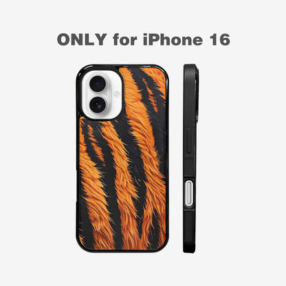 iPhone 16 Case — Bold Tiger Stripe, Custom Designed Case Cover