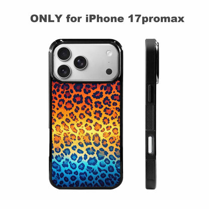 iPhone 17 Pro Max Case — Leopard Print Gradient Style Animal Print, Personalized Phone Case