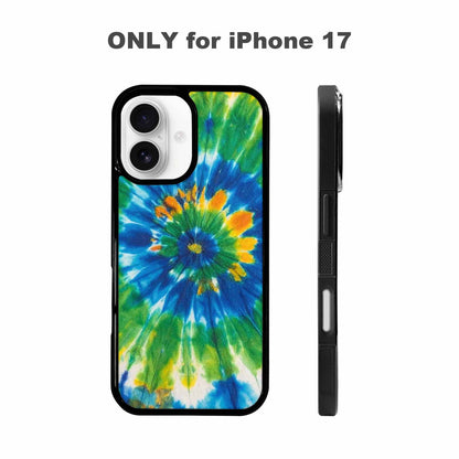 iPhone 17 Case — Tie Dye Color Twist Custom Tie, Custom Art Phone Cover