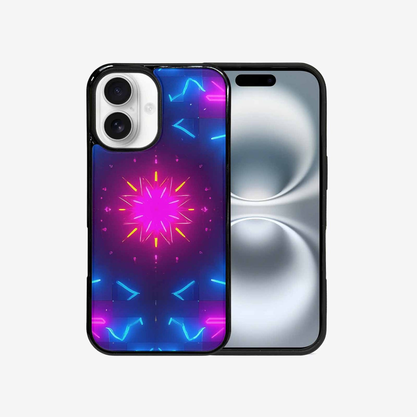 iPhone 16 Case — 80s Retro Motif 80s Retro Motifs, Custom Art Phone Cover