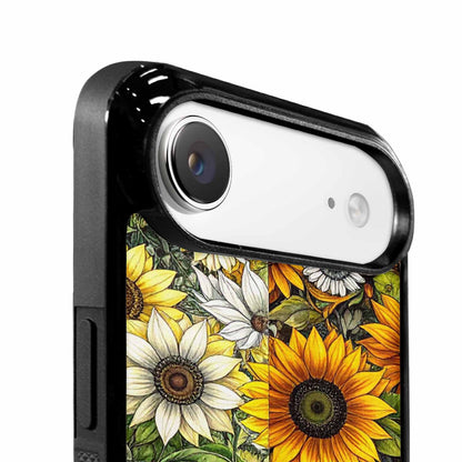 iPhone 17 Air Case — Small Sunflower Pattern Randomly Varying Floral, Personalized Phone Case