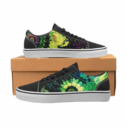 WOMEN'S Tie Lace-Up Canvas Cottagecore Custom Sneakers