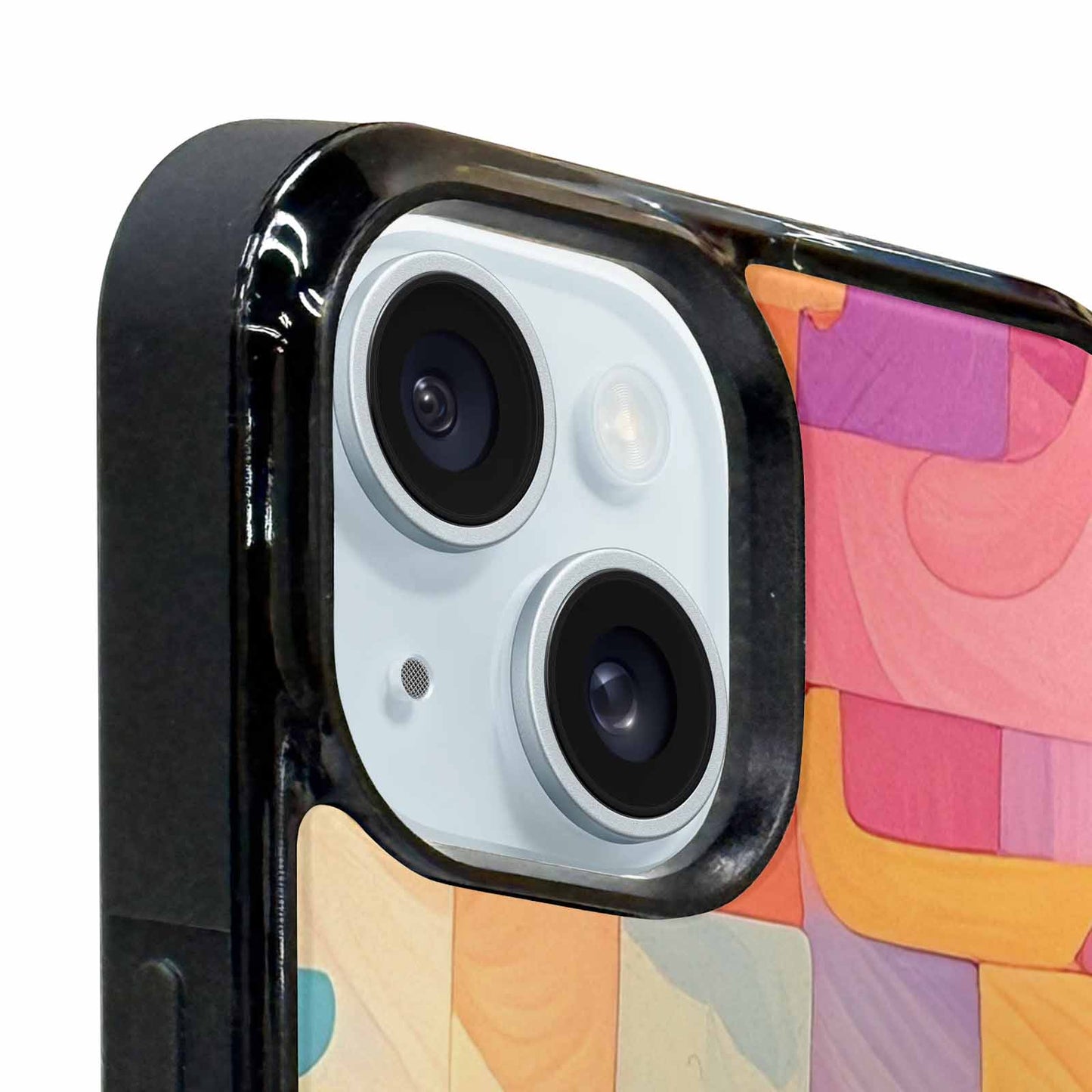 iPhone 15 Plus Case — Color Gradient Fade Pattern Hundreds Of, Custom Print Case Cover