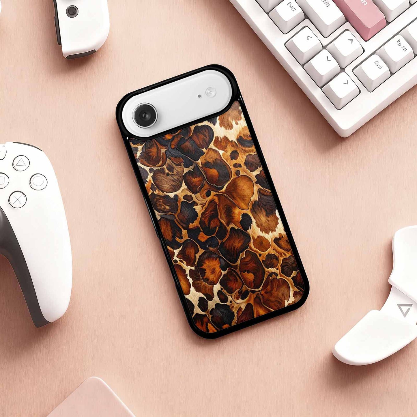 iPhone 17 Air Case — Small Cow Animal Print Skin Animal, Custom Designed Case Cover