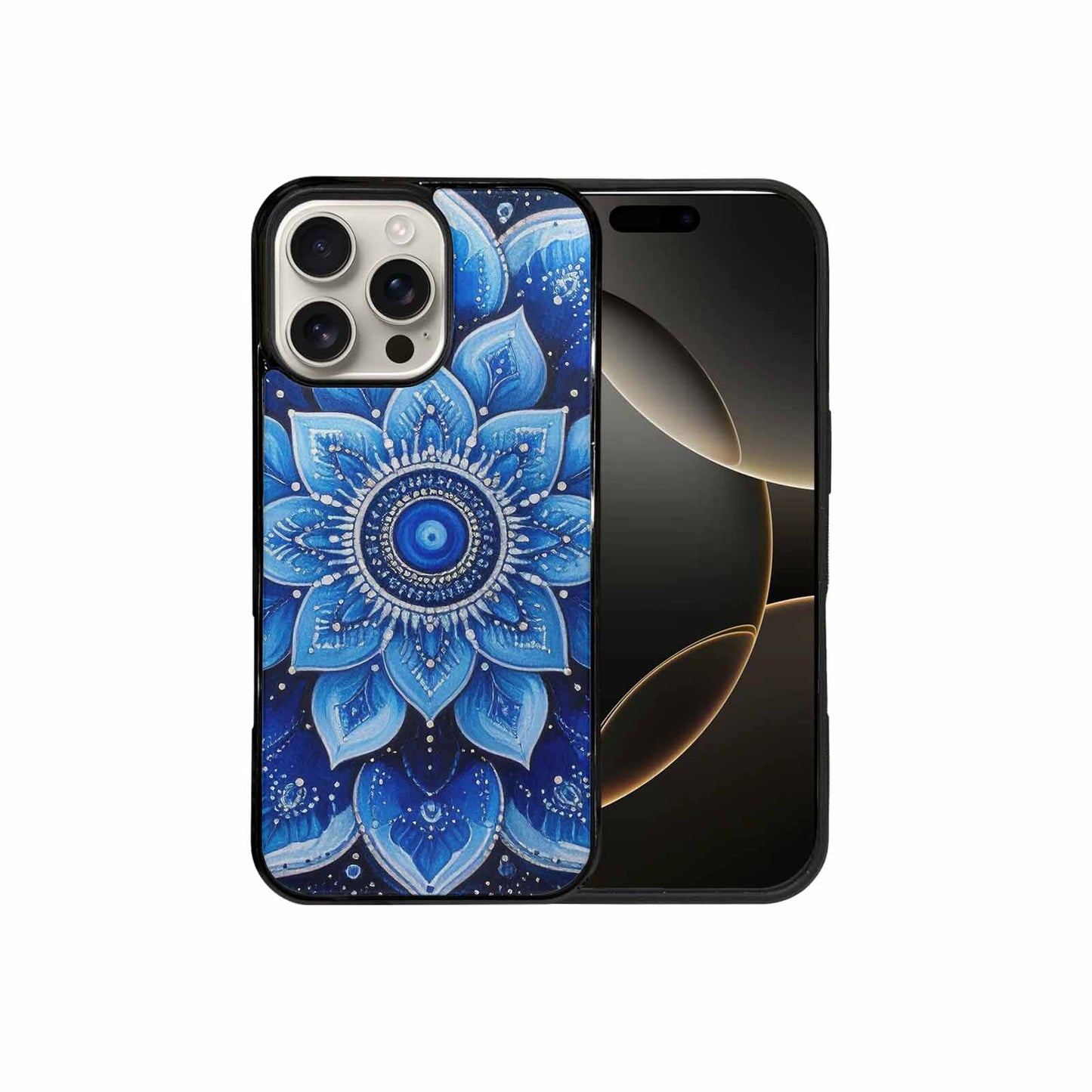 iPhone 16 Pro Max Case — Boho Mandala Custom, Custom Print Case Cover
