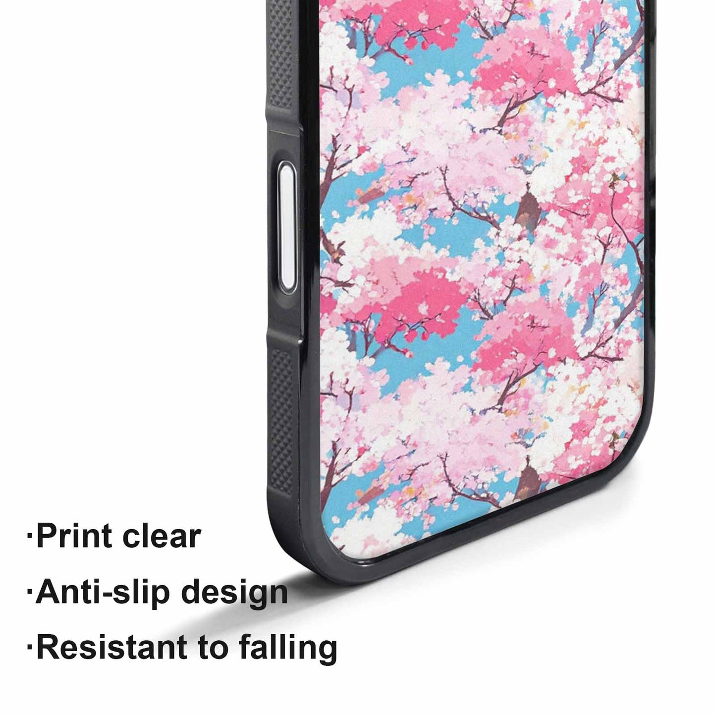 iPhone 17 Pro Max Case — Cherry Blossom Branch Cherry Blo Original, Custom Print Case Cover