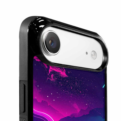 iPhone 17 Air Case — Neon Cartoon Art Pattern Retro Vintage, Custom Print Case Cover