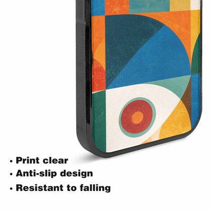iPhone 15 Plus Case — 1990s Memphis Art Pattern, Personalized Phone Case