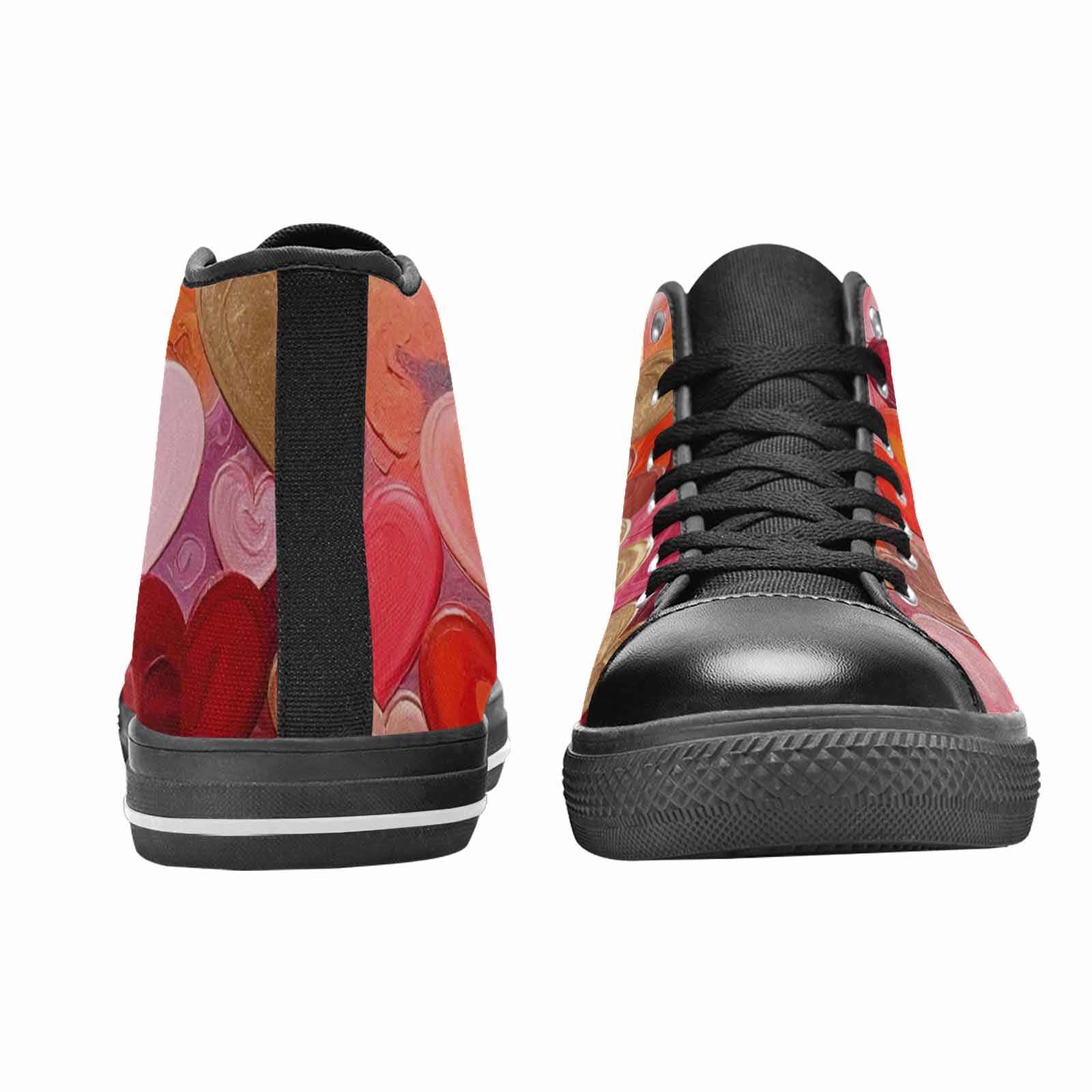 MEN'S No Words Or High Top Canvas Neon Fantasy Custom Sneakers