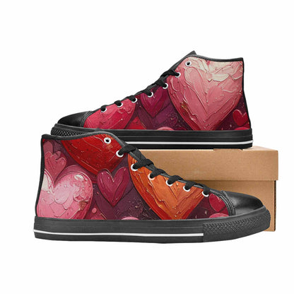 WOMEN'S No Words Or High Top Canvas Y2K Custom Shoes