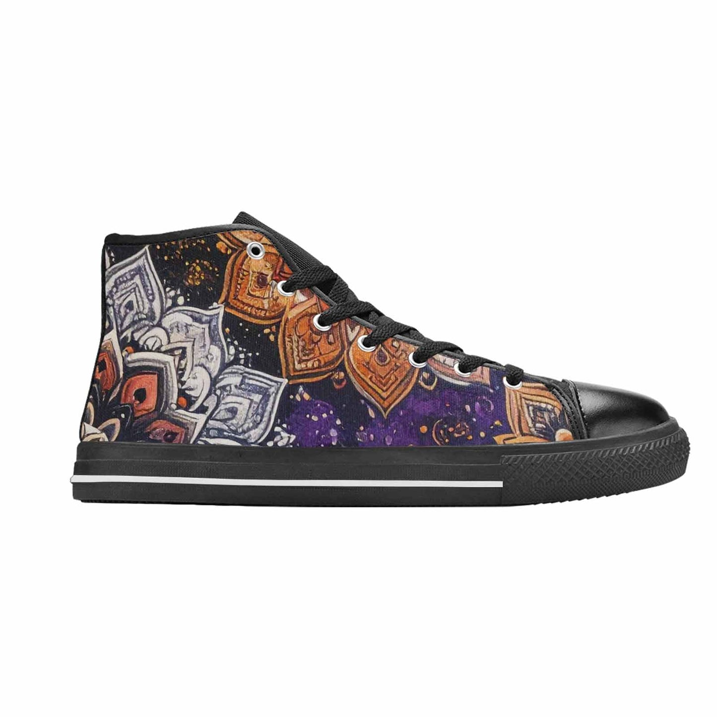 MEN'S Mandala High Top Canvas Y2K Shoes