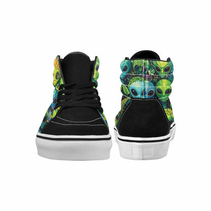 MEN'S Aliens High Top Canvas Dreamlike Shoes