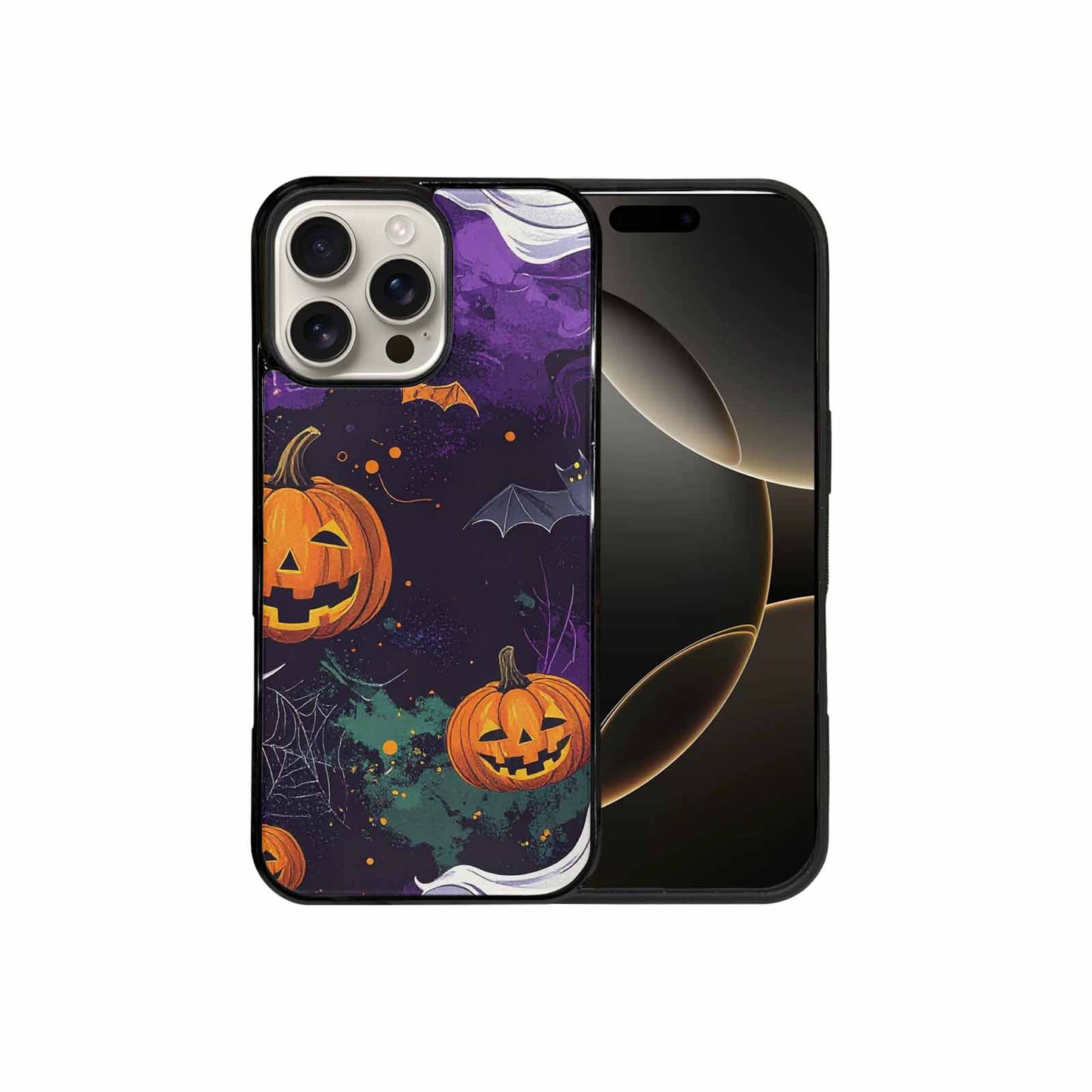 iPhone 16 Pro Max Case — Halloween Art Print Edge To Edge, Custom Art Phone Cover