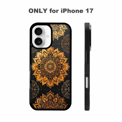 iPhone 17 Case — Small Mandala Pattern, Randomly Floral, Custom Made Phone Cover