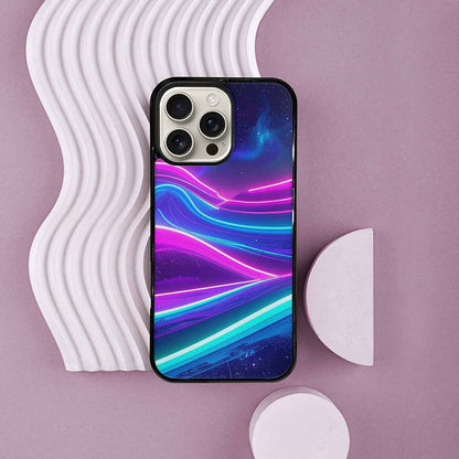 iPhone 16 Pro Max Case — 80s Neon Cartoon, Personalized Phone Case