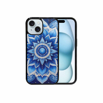 iPhone 15 Case — Mandala Bohemian Print Edge To Edge, Personalized Phone Case