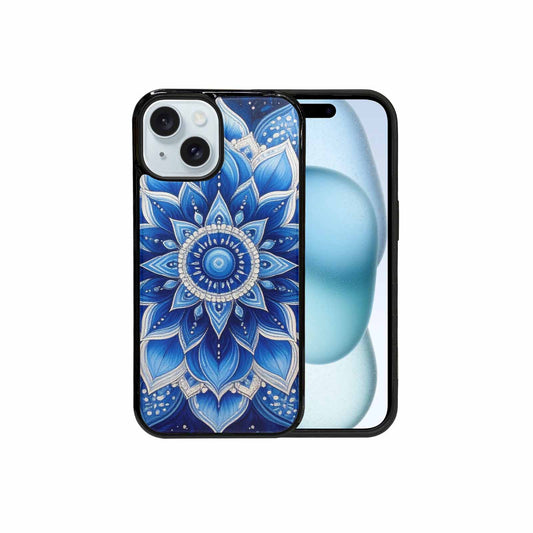 iPhone 15 Case — Mandala Bohemian Print Edge To Edge, Personalized Phone Case
