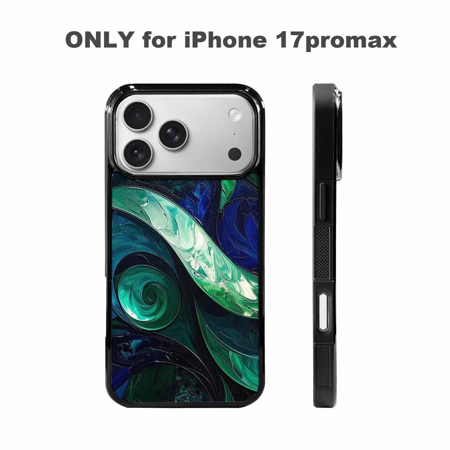 iPhone 17 Pro Max Case — Seamless Tileable Pattern Of Tie Dye, Personalized Phone Case