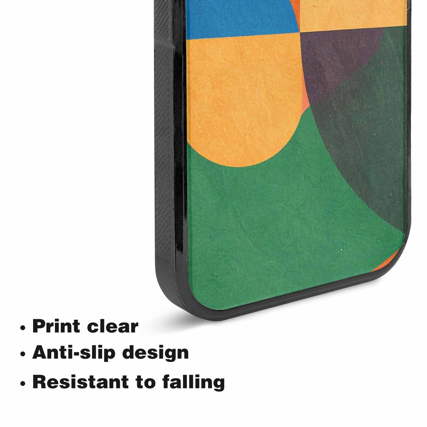 iPhone 15 Case — 1990s Memphis Art Pattern, Custom Designed Case Cover
