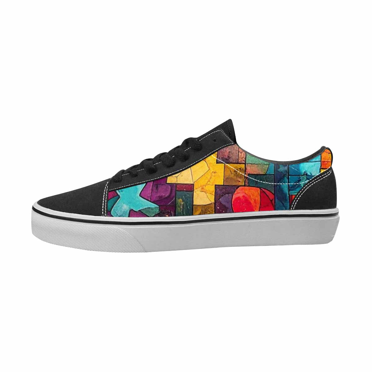 MEN'S Jesus Canvas Bold Print Surreal Limited Edition Sneakers