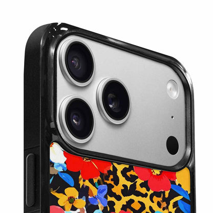 iPhone 17 Pro Case — Leopard Print Floral Seamless Pattern Animal, Custom Made Phone Cover