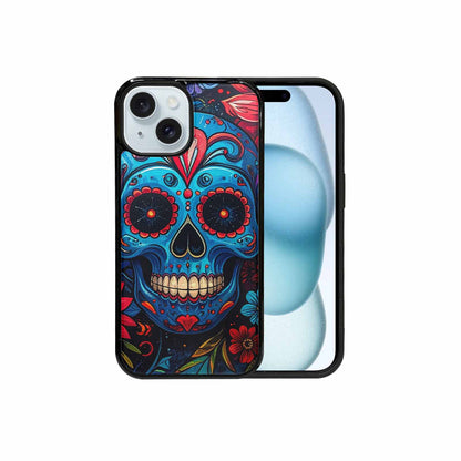 iPhone 15 Case — Graffiti Skull, Custom Designed Case Cover