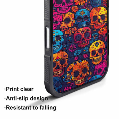 iPhone 17 Pro Max Case — Skull Dark Art Gothic Print Gothic, Custom Made Phone Cover