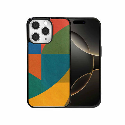 iPhone 15 Pro Max Case — 1990s Memphis Art Pattern, Custom Art Phone Cover