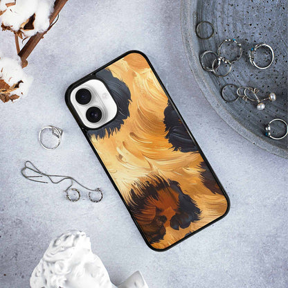 iPhone 16 Plus Case — Leopard Soft Airbrush Gradient, Custom Made Phone Cover