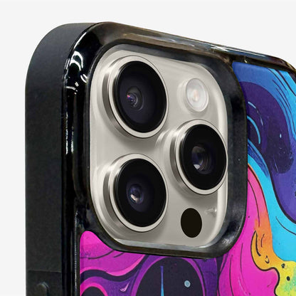 iPhone 16 Pro Max Case — Rick And Morty Style Art Dripping, Personalized Phone Case