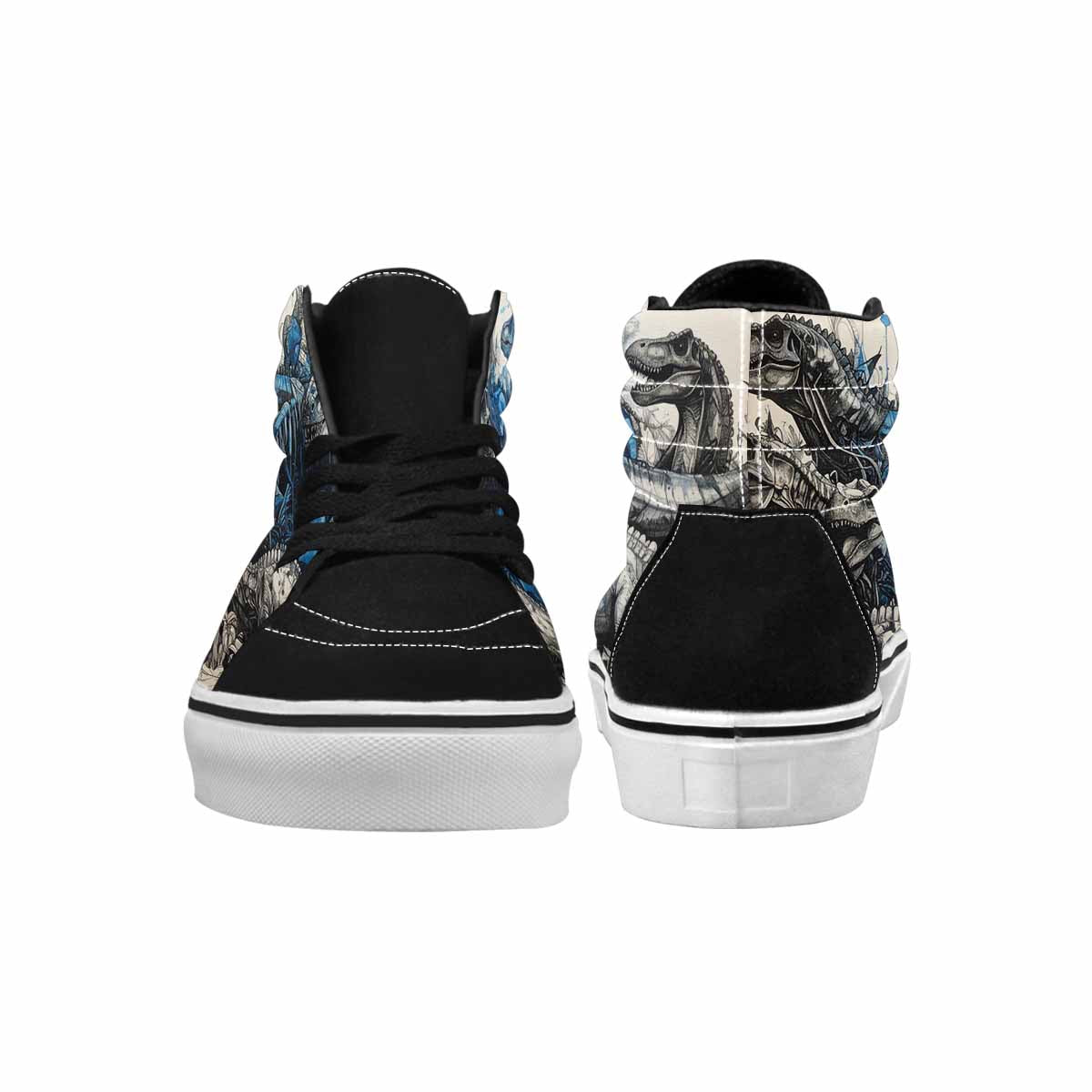 MEN'S Dinosaur Burst High Top Canvas Y2K Custom Shoes