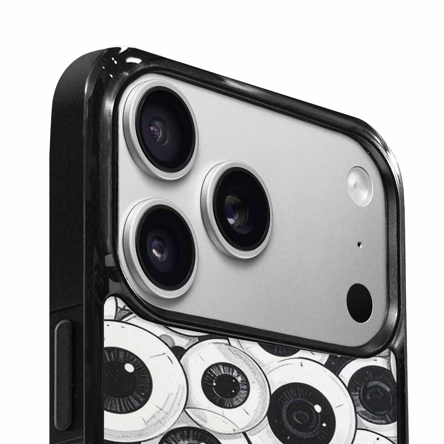 iPhone 17 Pro Case — Googly Cartoon Eyeballs Cartoon Cute, Custom Made Phone Cover