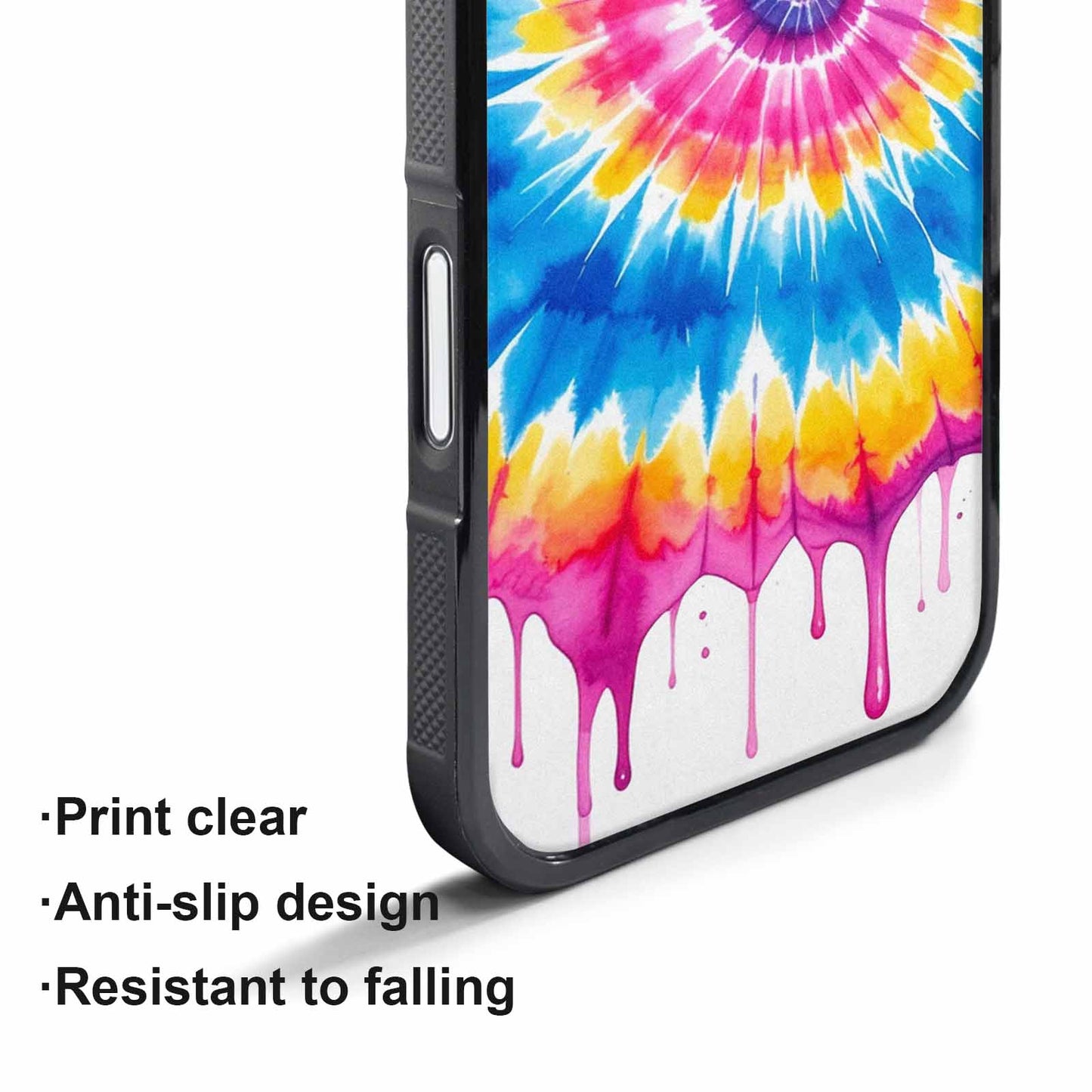 iPhone 17 Air Case — Tie Dye Drip Tie Dye, Custom Printed Phone Case
