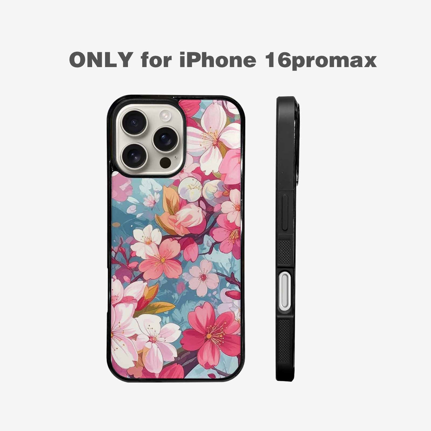 iPhone 16 Pro Max Case — Cherry Blossom Branch Cherry Blossom Branches, Customized Protective Case