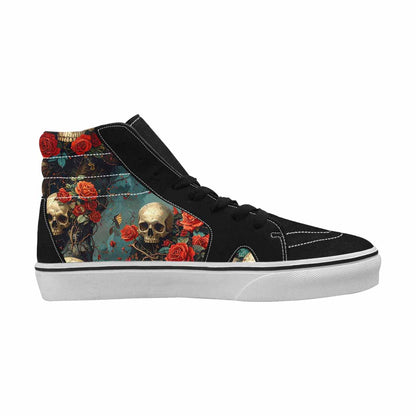 MEN'S More Overlapping Ontop Each High Top Canvas Melting Art Custom Sneakers