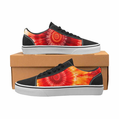 WOMEN'S Tie Dye - Canvas Lace-Up Aesthetic Custom Shoes