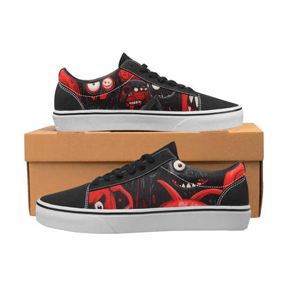 WOMEN'S Monsters (general) Lace-Up Canvas Vivid Sneakers