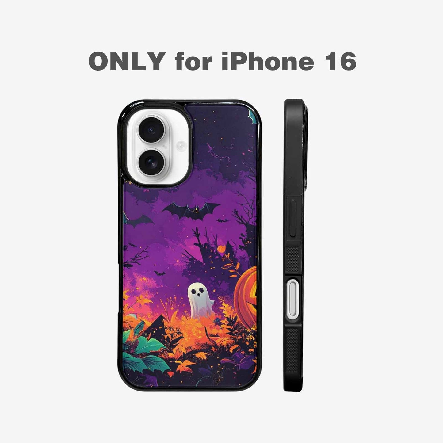 iPhone 16 Case — Halloween Print, Custom Made Phone Cover