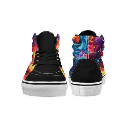 MEN'S Galaxy Art - High Top Canvas Dreamcore Shoes