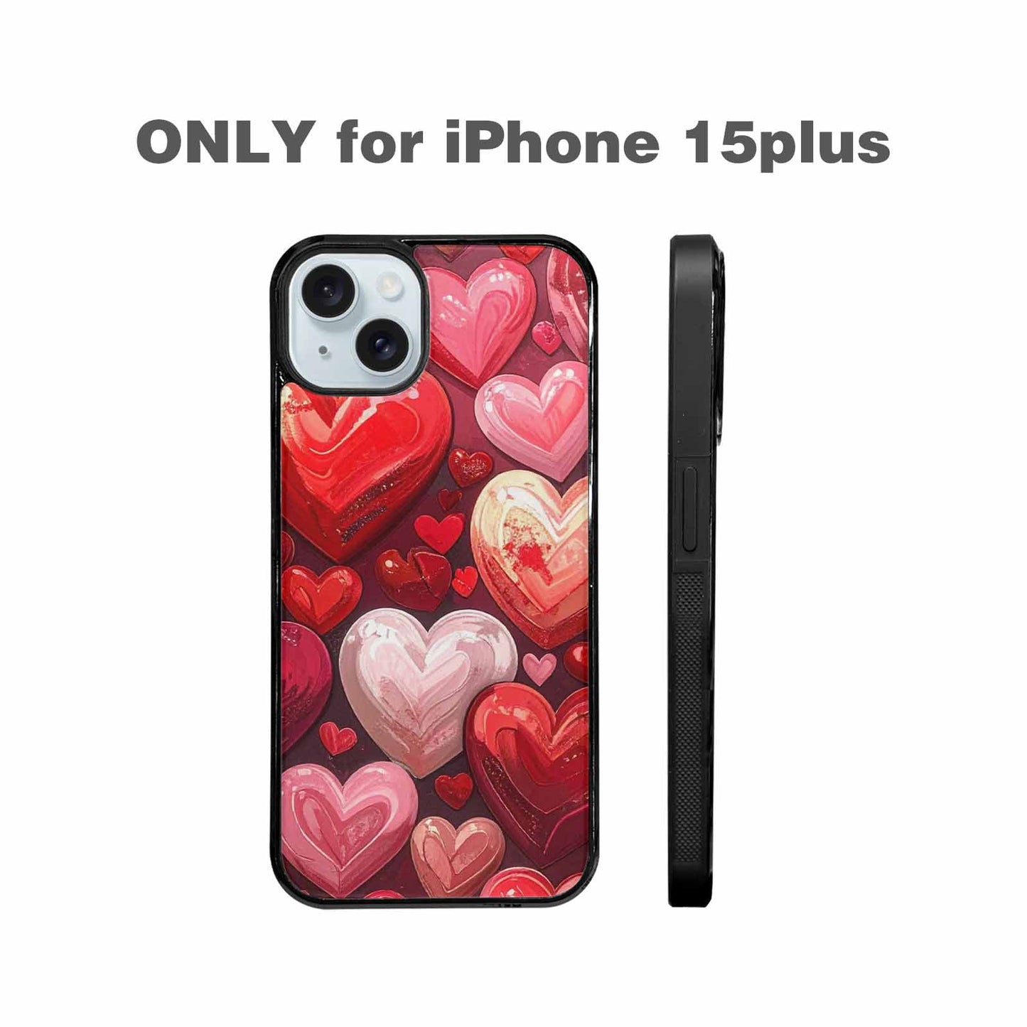 iPhone 15 Plus Case — No Words Or Writings On The, Custom Made Phone Cover