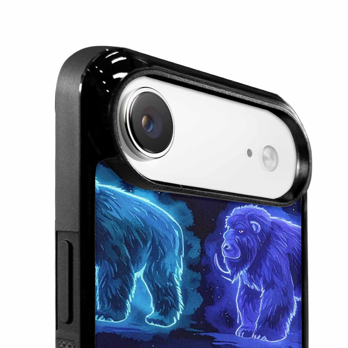 iPhone 17 Air Case — Watercolor Cryptid Folklore Yeti Watercolor Abstract, Custom Made Phone Cover