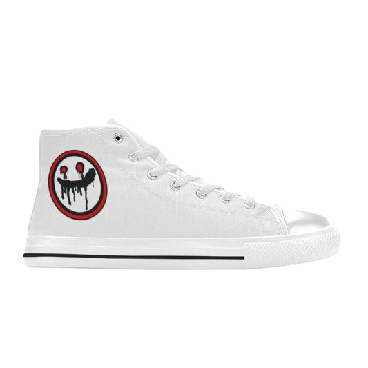 WOMEN'S High Tops Freaky Shoes High Top Canvas Surreal Sneakers