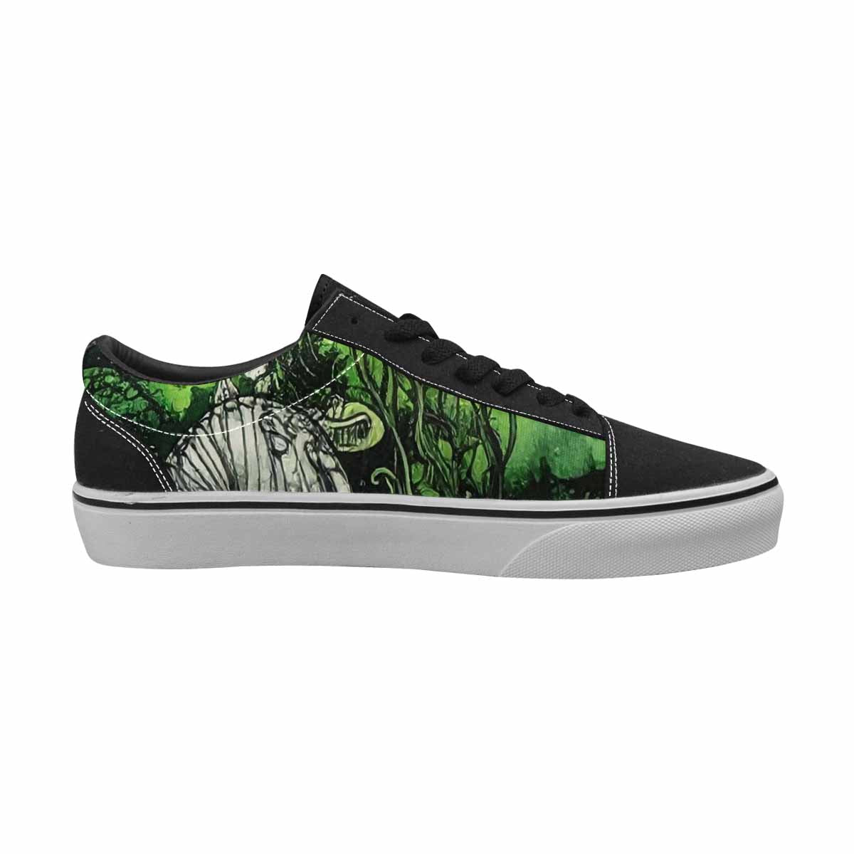 WOMEN'S Sea Creature Burst Lace-Up Canvas Kaleidoscope Sneakers