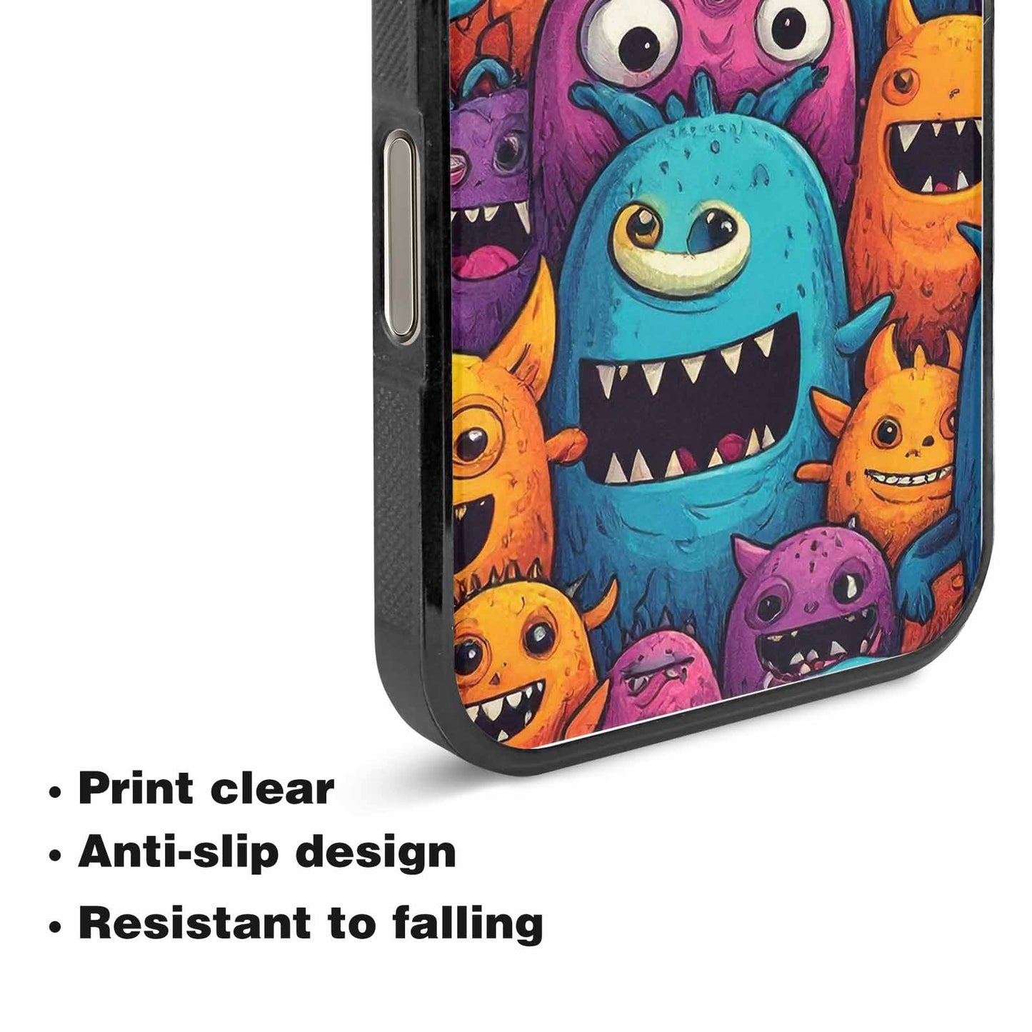 iPhone 15 Pro Max Case — Monsters General Cartoon Monst, Custom Made Phone Cover