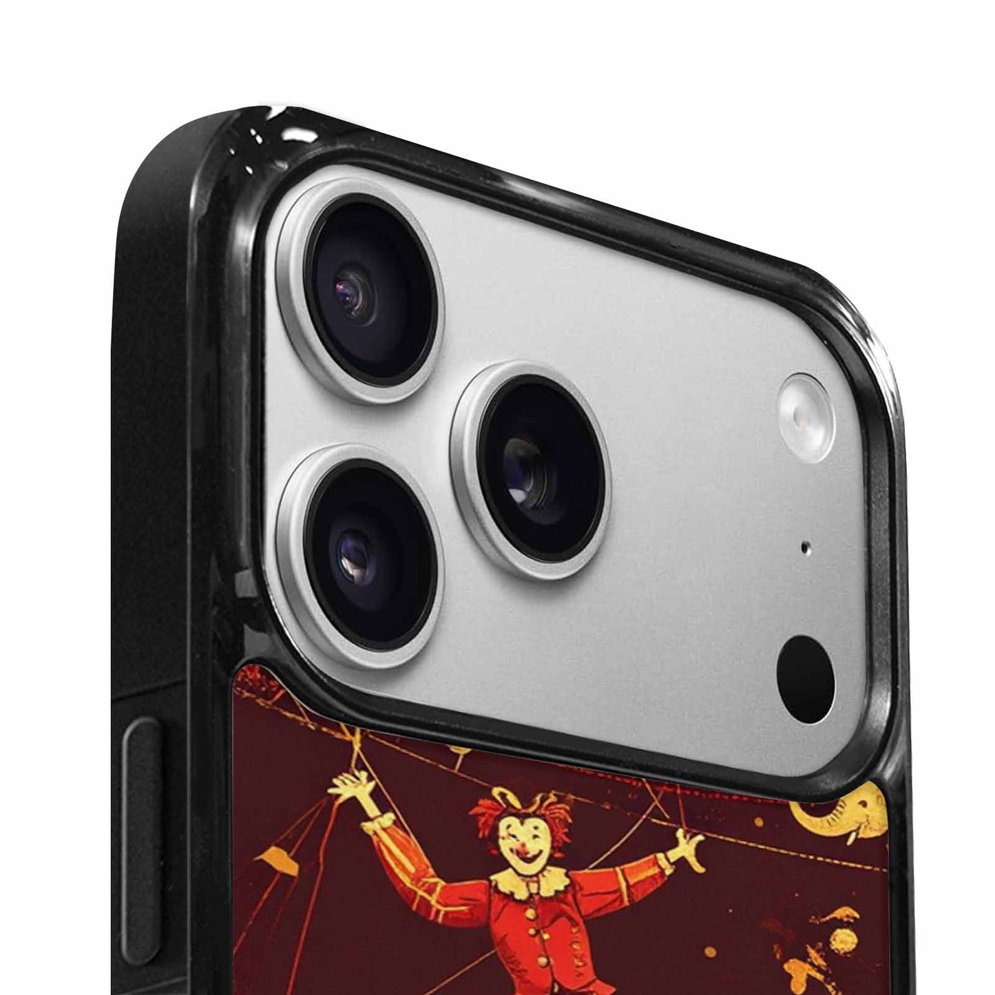 iPhone 17 Pro Case — Vintage Circus Art Pattern Retro Vintage, Custom Designed Case Cover